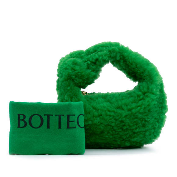 Pre-Loved Bottega Veneta Mini Shearling Jodie - Picture 11 of 11